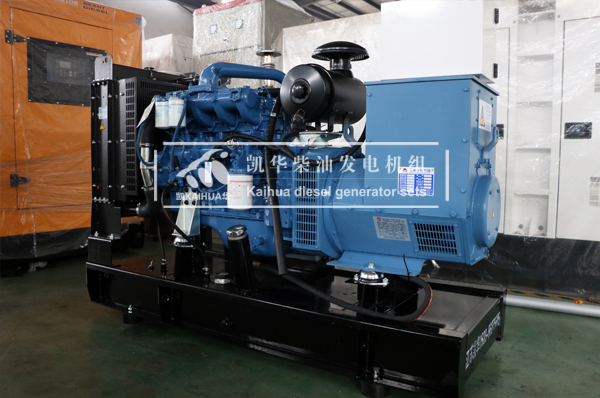 出口新加坡的兩台50KW玉柴發電機組成功出廠