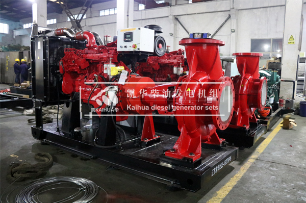 成都市政（zhèng）兩台150KW柴油水泵機組成功出（chū）廠