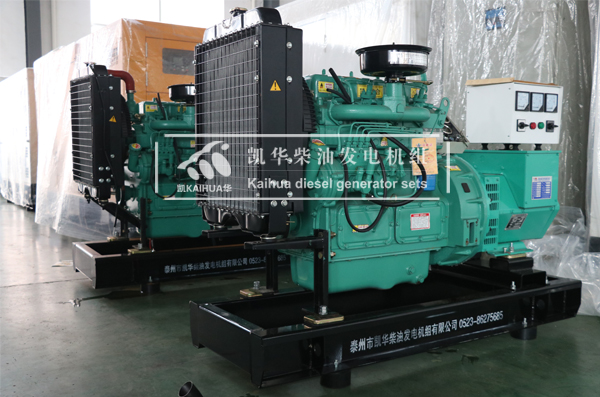 山東水利兩（liǎng）台（tái）50KW柴油發電機組成功出廠（chǎng）