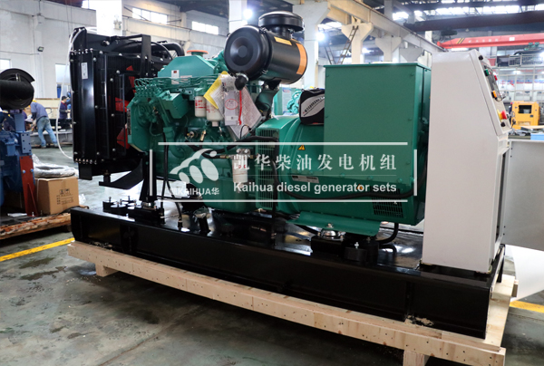 出口新加坡的兩台100KW全自動發電機組（zǔ）成功出廠