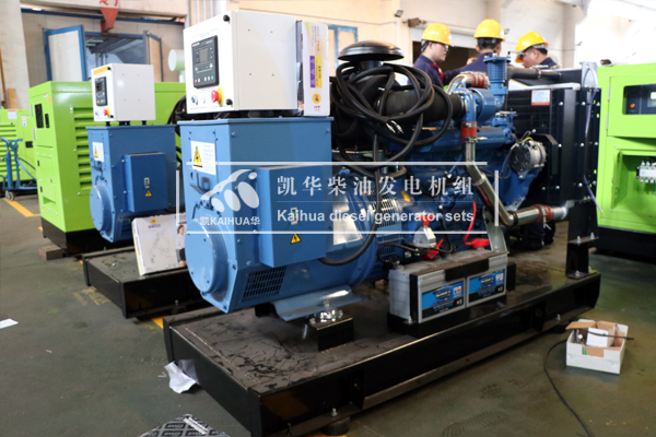 鄭州人防兩（liǎng）台75KW玉柴發電機（jī）組成功出廠