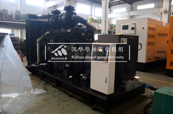 上海智能科技500KW上柴發（fā）電機（jī）組成功出廠