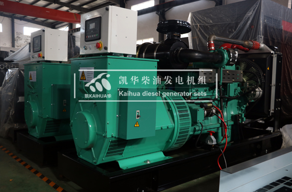 安慶養殖兩台100KW柴油發電機組（zǔ）成功出廠