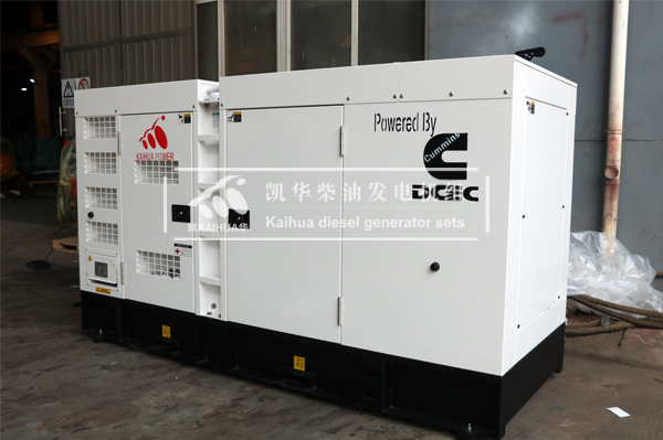 出口新加坡的200KW靜音發電機組成功出（chū）廠