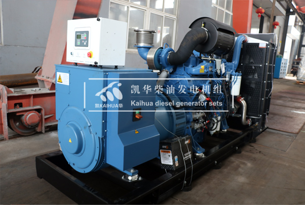 青海物（wù）流500KW玉（yù）柴發電機組成功出廠