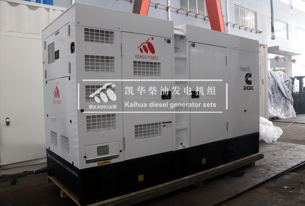 出口新加坡的150KW靜音發電機組（zǔ）成功出廠