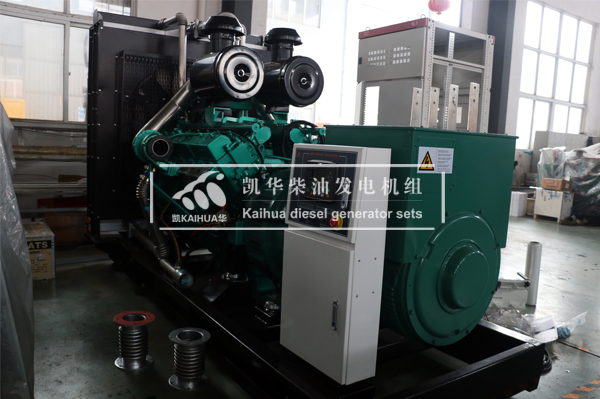 湖南房（fáng）產600KW柴油發電（diàn）機組今日成功出廠