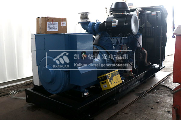 威海客戶訂購的500kw玉柴發（fā）電機組成功出廠