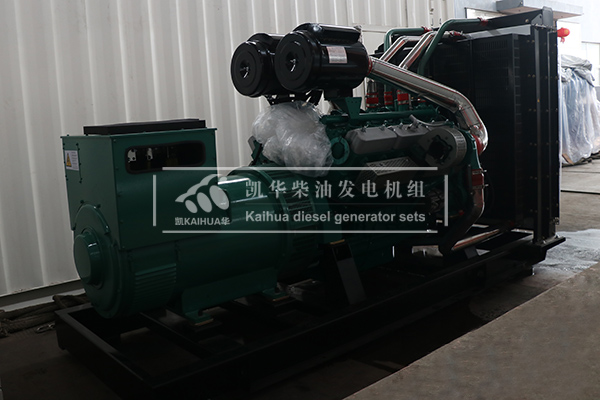 威海一台1000kw乾能柴油發電機組成功出廠