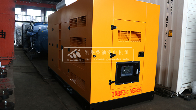 舟山一台400kw靜音發電機組成功出廠