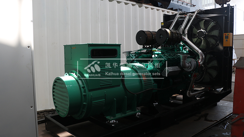 安陽一台800kw乾能發電機組成功出廠
