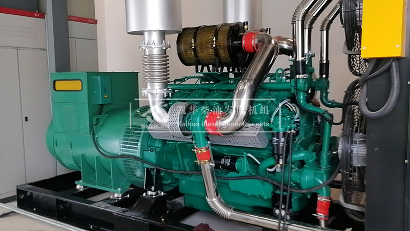 陝（shǎn）西建設800kw乾能柴油發電機（jī）組今日成功交付