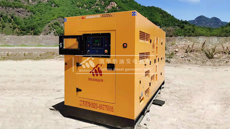 湖北300kw靜音發（fā）電機組成功（gōng）交付