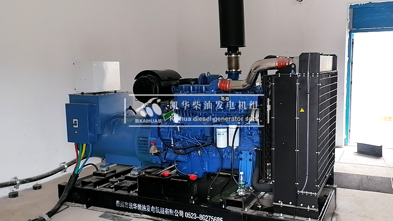 渭（wèi）南350kw玉柴發電機組成功（gōng）交付