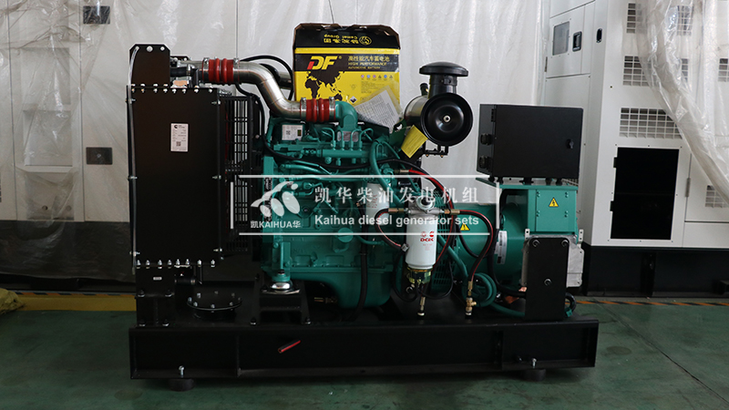 青島一台48kw康明斯發電機組成功出廠