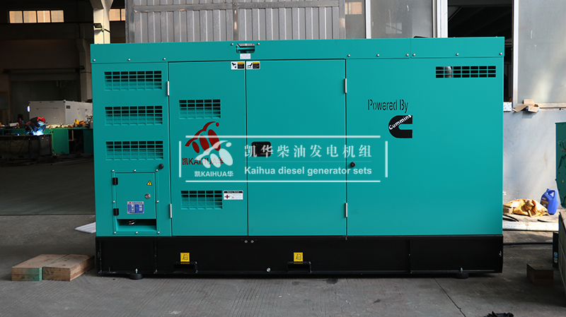 通遼市一台100kw靜音柴油發電機組成功出廠（chǎng）