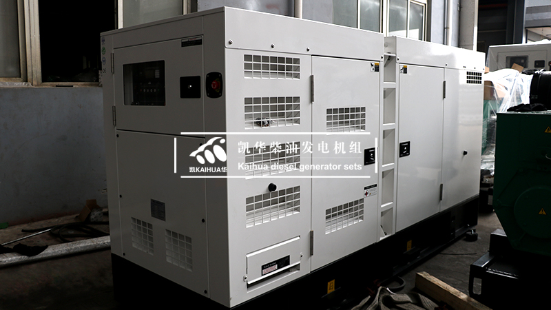 河北房產一台108kw靜（jìng）音柴油發電機組成功出廠