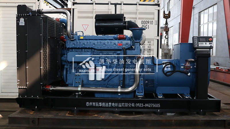 四川水利一台500kw玉柴發電機組（zǔ）成功出廠